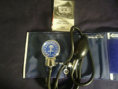 Diagnostix Pro Aneroid #700, Blue Dial &amp; Cuff, American Diagnostic Group