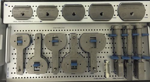 Zimmer All Poly Tibial Instrument Tray #534