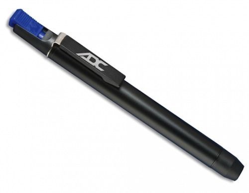 LED DELUXE REUSABLE PENLIGHT WITH CASE #355 ADLITE BLACK REUSABLE PEN LIGHT