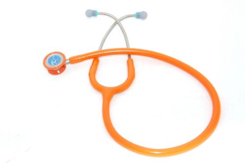 PEDIATRIC Stethoscope steel Quality Great Sound classic design by Kila ORANGE