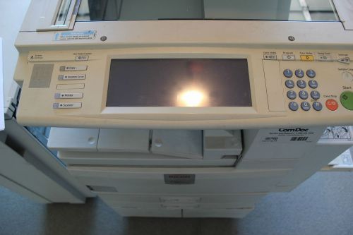 Ricoh aficio mp 3500 digital copier/network/scan/fax/ps - w/finisher attachment for sale