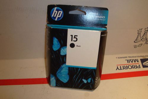 *NEW*GENUINE* 2015 HP 15 DESKJET OFFICEJET COPIER FAX INK TONER BLACK C6615DN