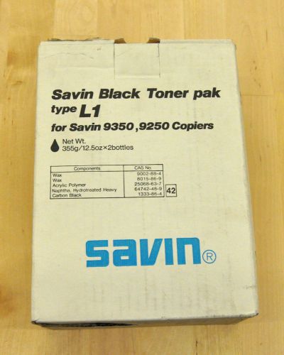 Savin Black toner pak