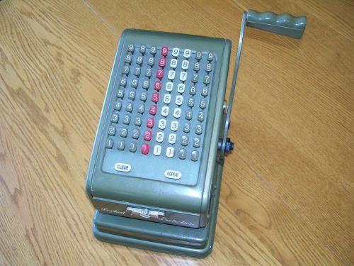 Vintage Paymaster check writer 700 series , Works