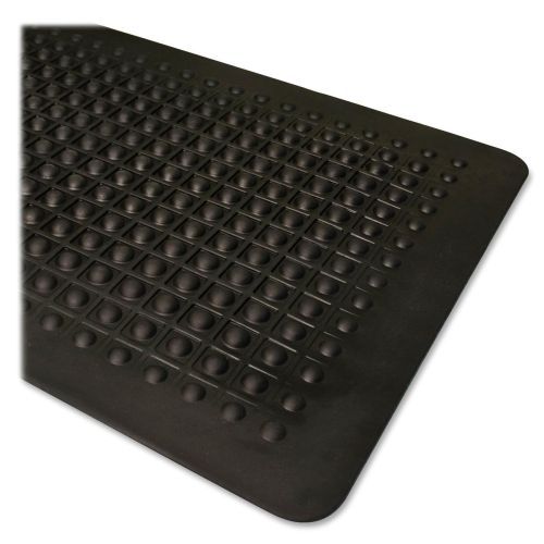 Genuine Joe 70373 Flex Step 3-Ft. X 5-Ft. Anti-Fatigue Mat, Black