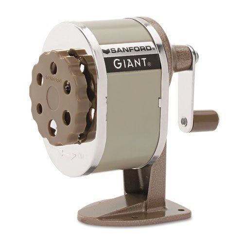 NEW Sanford Giant Pencil Sharpener  Tan (51131)