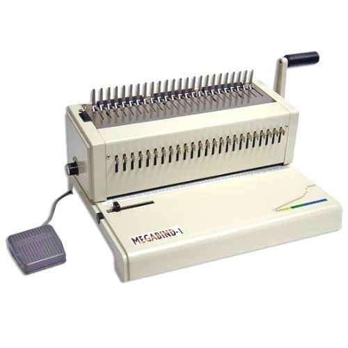 Akiles Megabind 1E Legal Size Comb Binding Machine Free Shipping