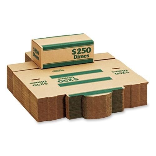 MMF Industries 240141002 Coin Transport Box Dimes 50/PK Green