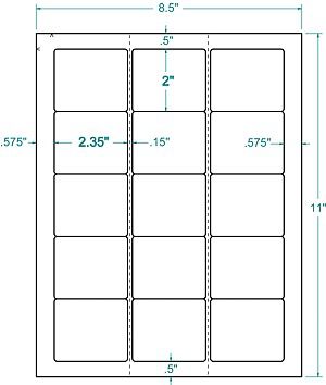 INKJET-LASER LABELS Iomega Zip Disk Label 15x100 sheets