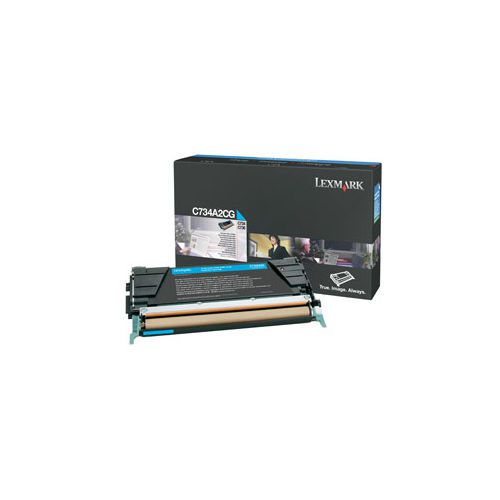 LEXMARK - BPD SUPPLIES C734A2CG CYAN TONER CARTRIDGE FOR C734