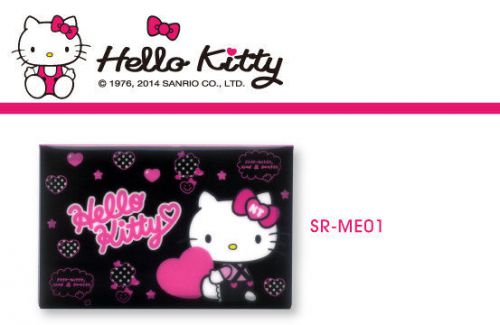 Sanrio hello kitty message memo sheets w/ clear case red heart for sale