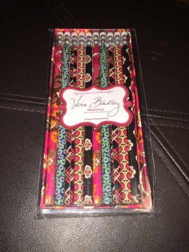 Vera Bradley Pencils Set Of 10 New