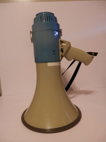 Professional bullhorn with siren