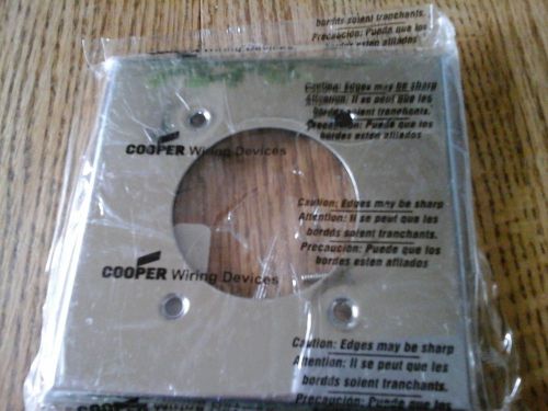 Copper wiring range/dryer cover plate stainless for sale