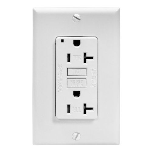 Smartlockpro Slim Gfci Tamper Resistant Receptacle With Led Indicator 20