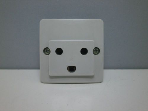 LK NES Danish 250V 10A Grounding Power Outlet Receptacle Denmark Holland