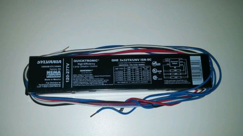 Sylvania 49855 Electronic Ballast QHE 3x32/UNV ISN-SC 2 3 Lamp 120/277V FO32T8