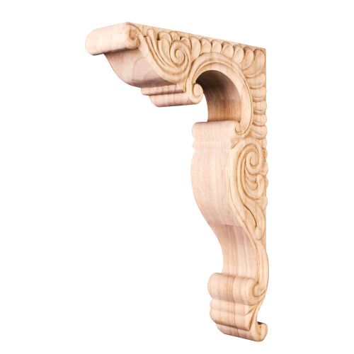 2-1/2&#034; x 9&#034; x 14&#034; Basque Corbel. Rubberwood