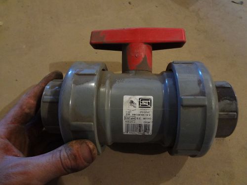 SPEARS TRU UNION BALL VALVE 1-1/2&#034; 2329-015C 1P9 CPVC 235 PSI