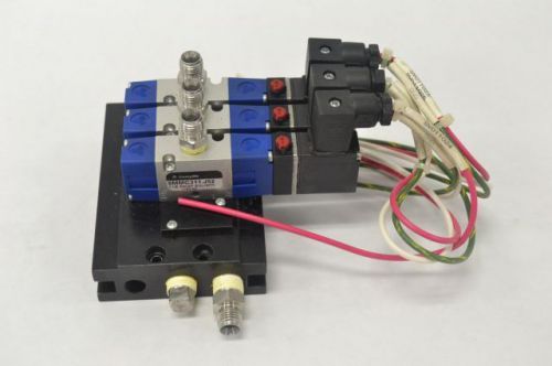 COMPAIR 8MMC311.J52 MANIFOLD 110V-AC 1/4 IN NPT SOLENOID VALVE B232818