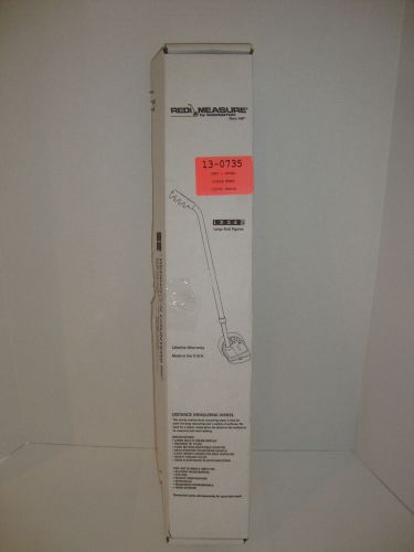 New Redi Measure by Redington Distance Measuring Wheel Walker 13-0735 Ft + In