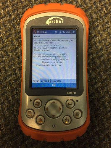 Juniper Archer Data Collector with Windows Mobile 5