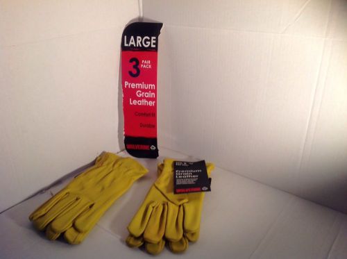 wolverine leather work gloves