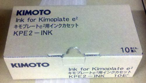 Kimoto Kimosetter Ribbon Cassettes - New - Fresh Stock - 10 To A Pack