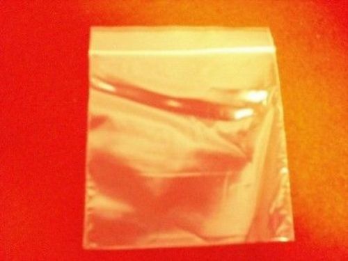 100 ziplock 3 x 5 small  plastic jewelry bags 2 mil