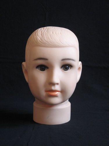 Baby Wig Hat Display Plastic Head Mannequin Torso Stand Sunglasses CIRCUM 42CM