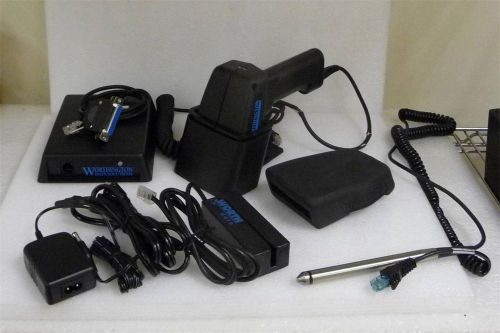 Worth Data LZ200 Handheld Barcode Scanner w/ Extras