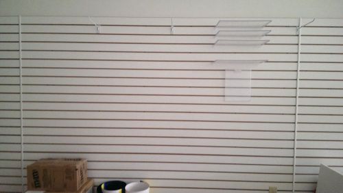 Slatwall Panels, Slat Board, Slotwall, Slot Board, White, 4&#039;x8&#039; and mixed sizes