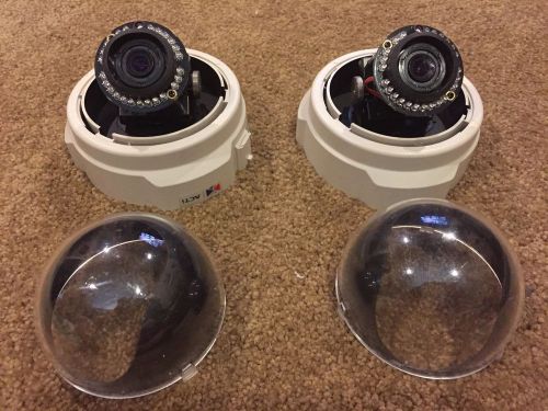 (2) ACTI ACM-3511 IP Security Cameras w/Vari-focal Lens