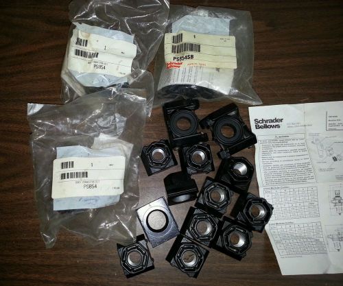 HUGE LOT PS854 PS854SB SCHRADER BELLOWS AIR REGULATOR BODY CONNECTOR KITS PARTS