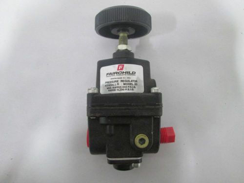 New fairchild 30 1/2-30psi 250psi 1/8in npt pressure pneumatic regulator d297782 for sale