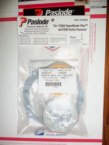 &#034;NEW&#034; Paslode Part # 219426  F350S &amp; F250S PREMIUM REBUILD KIT - Paslode