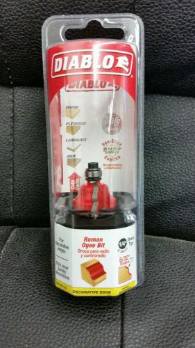 New Diablo DR38100 5/32 in. Carbide Roman Ogee Bit