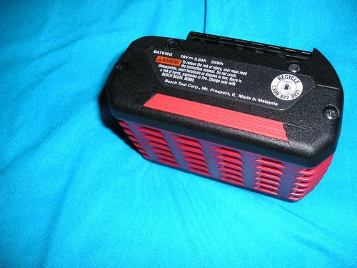 New 18 Volt Bosch Lith-Ion Battery 3Ah BAT619G