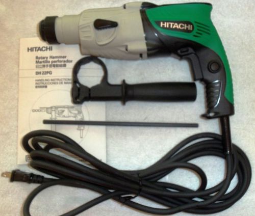 New Hitachi 7/8&#034; SDS+Rotary Hammer Demolishing Drill w/Case DH22PG Demolition