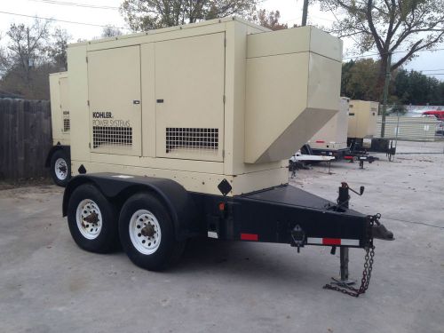 Kohler 33kw diesel generator fully insulated john deere engine!!! 824 hours for sale