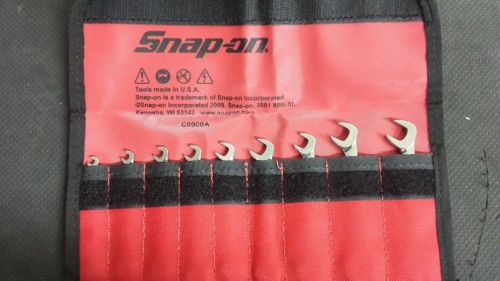 SNAP ON set wrech open endIngnition 9pcs .1/8&#034; to 3/8 new