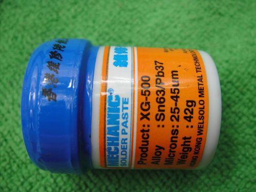 5pcs 42g MCN-300 Soldering Solder Paste 63/37 25-45um (B217) LI