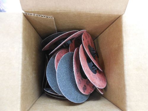 MERIT PLD 3&#034; DIAMETER 80SRB POWERLOCK SANDING DISCS 0882416288 QTY-50