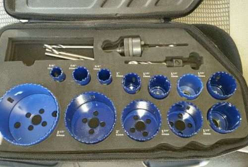 Brand New Irwin 17 pc, Hole Saw Kit,