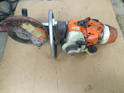 Stihl Ts350 Super Cut Off Saw  Demo Diamond Wheel Ts 350