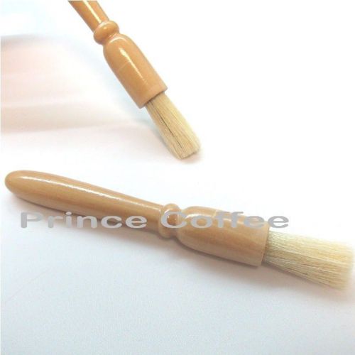 Coffee Grinder Cleaning Brush Beans Grain Pastry Basting Brush 18cm Boar Bristle