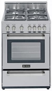 Verona 24&#034; gas range - stainless steel ~ for sale