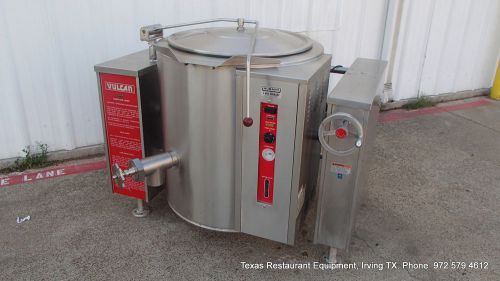 Vulcan Gas Tilt Kettle 40 Gallons, Model VGLT40, Manufactured in 2007