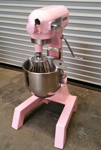 20 Qt Floor Mixer New Bowl Attachments PINK Hobart A-200-F #2112 Commercial NSF