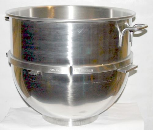 Hobart S/S 80 Qt Bowl - BOWL-SST080 80 Quart Stainless Mixing Bowl 00-275690 New